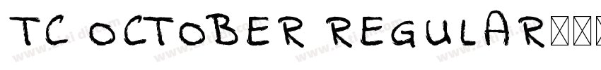 TC October Regular字体转换